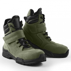 Ботинки с высокими берцами STB-310А green -  5 Дж, ПУ/ТПУ 