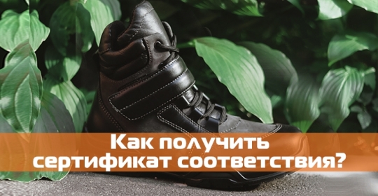 Как получить сертификат на обувь «Модерам»?