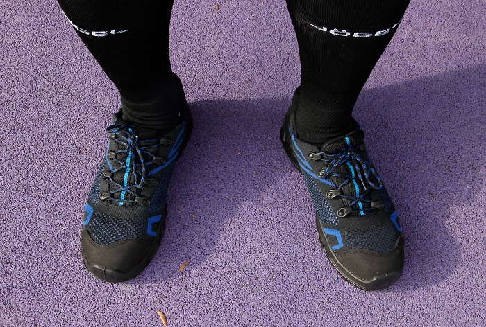 Фото на ногах спереди