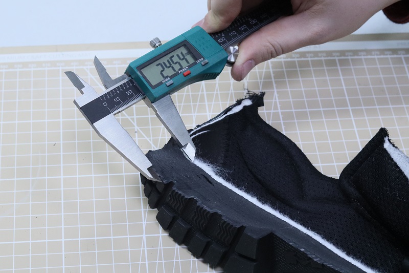 Толщина подошвы