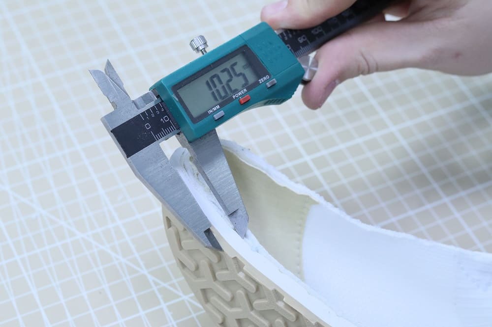 Толщина подошвы