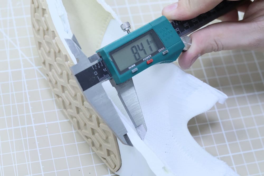 Толщина подошвы