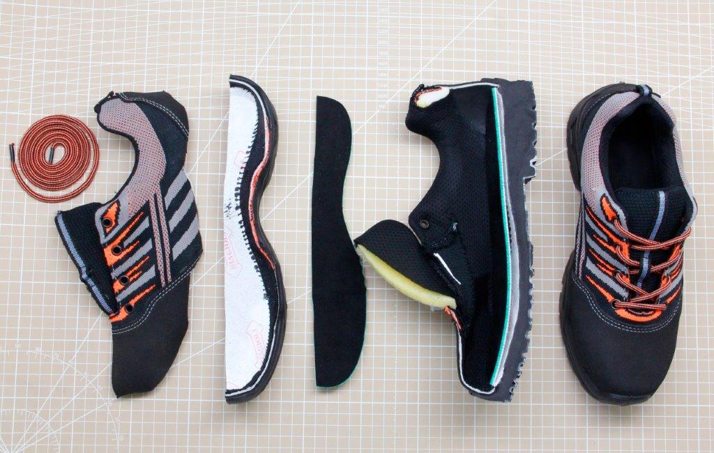 Из чего состоит рабочая обувь