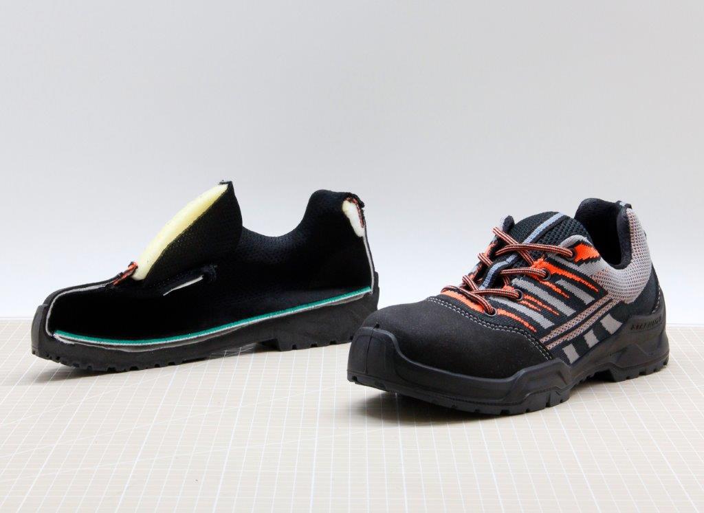 Спецобувь в разрезе