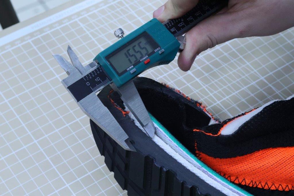 Толщина подошвы