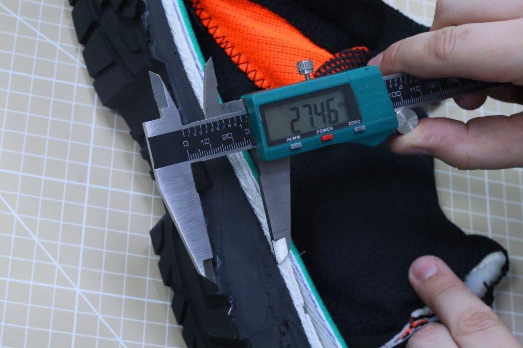 Толщина подошвы