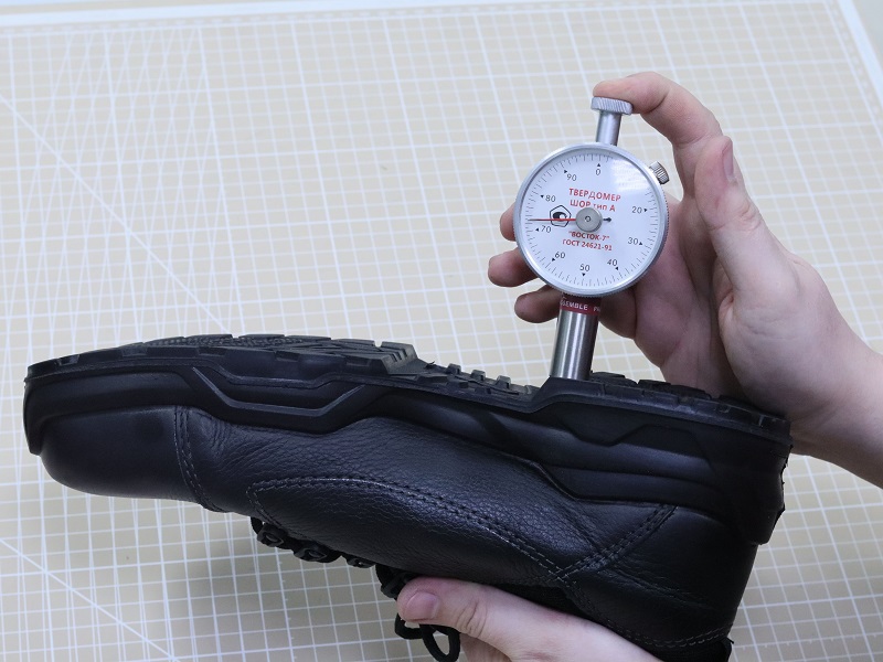 Твердость подошвы