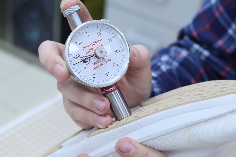 Твердость подошвы